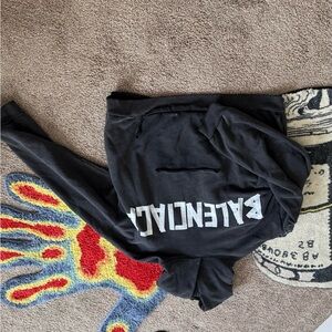 Balenciaga Black Hoodie